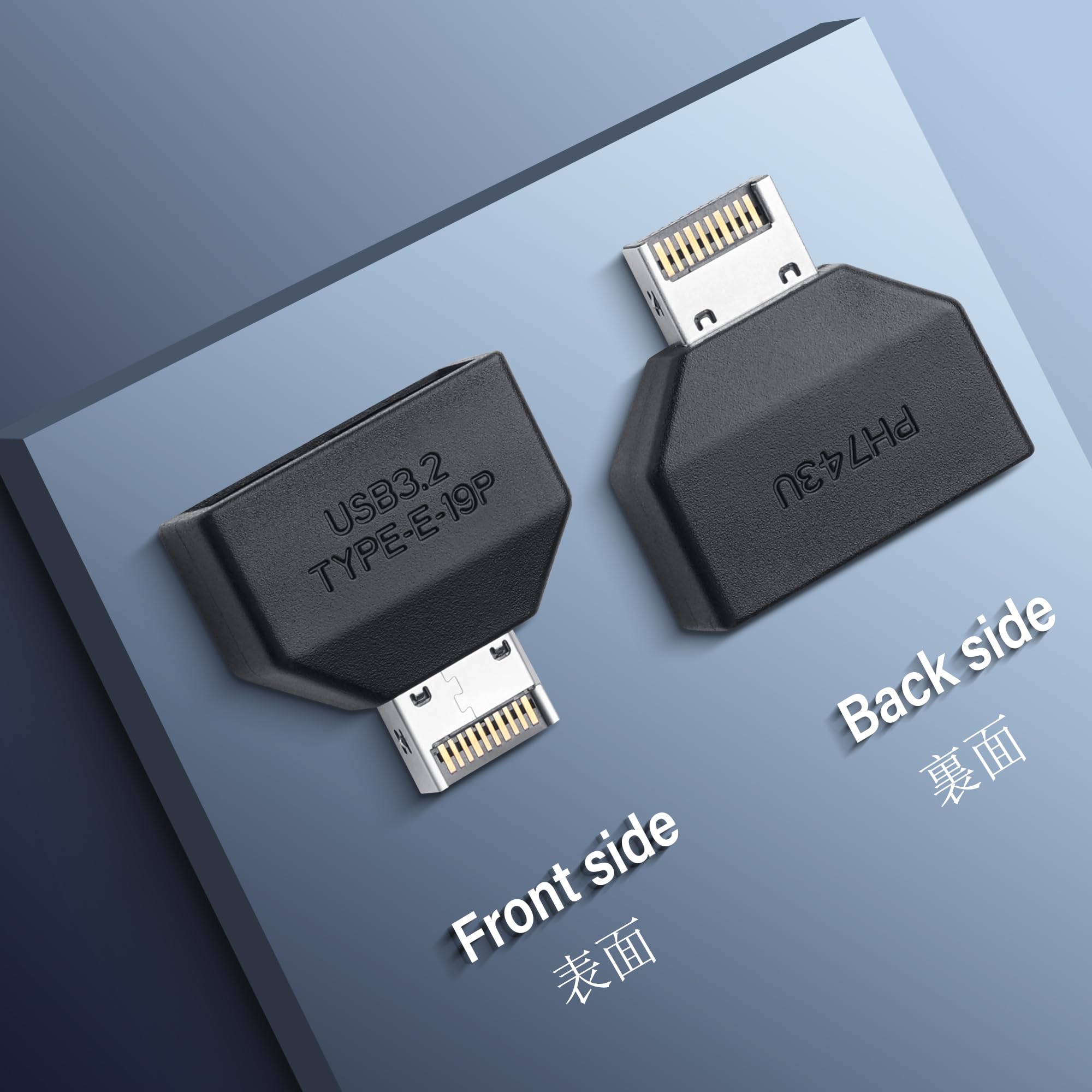 Amazon.co.jp: SinLoon USB 3.0 フロントパネルヘッダー Type-E -USB